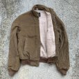 画像8: 【S/M】USA製 Cal Craft 裏ボア カップショルダー ジップアップ コーデュロイジャケット 茶色■ビンテージ オールド アメリカ古着 80s/90s