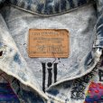 画像9: 【Ladies or Kids】80s USA製 Levi's カスタムペイント デニムジャケット■ビンテージ アメリカ古着 レディース リーバイス ケミカル