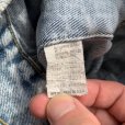 画像10: 【Ladies or Kids】80s USA製 Levi's カスタムペイント デニムジャケット■ビンテージ アメリカ古着 レディース リーバイス ケミカル