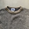 画像3: 【M/L】USA製 Woolrich ショールカラー ウールニット セーター グレーミックス■ビンテージ オールド アメリカ古着 80s ウールリッチ