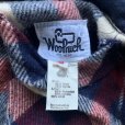 画像3: 【M/L】80s USA製 Woolrich リバーシブルジャケット パーカー ネイビー×チェック■ビンテージ オールド アメリカ古着 ウールリッチ