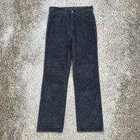 【W29(W28)】80s USA製 Levi's 519 コーデュロイパンツ ダークグレー■ビンテージ アメリカ古着 リーバイス レディース ストレート