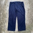 画像8: 【〜W42】carhartt リップストップ カーゴパンツ ネイビー 紺■ビンテージ オールド アメリカ古着 カーハート ペインター ビッグサイズ