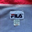 画像4: 【L/XL】90s USA製 FILA プルオーバー ナイロンジャケット ブルー×ピンク 青■ビンテージ オールド アメリカ古着 フィラ スポーツウェア