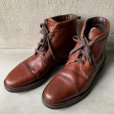 画像2: 【27.5cm】USA製 COLE-HAAN レースアップ レザーシューズ ブラウン 赤茶■ビンテージ オールド アメリカ古着 コールハーン ブーツ 革靴