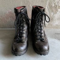 【27cm US9D】USA製 Danner アケーディア 編み上げブーツ ブラック 黒■ビンテージ オールド アメリカ古着 ダナー ゴアテックス