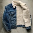 画像7: 【L 42R】80s USA製 Levi's 70608 デニム ボアジャケット■ビンテージ オールド レトロ アメリカ古着 リーバイス ジージャン トラッカー