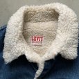 画像3: 【L 42R】80s USA製 Levi's 70608 デニム ボアジャケット■ビンテージ オールド レトロ アメリカ古着 リーバイス ジージャン トラッカー