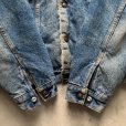 画像6: 【L 42R】80s USA製 Levi's 70608 デニム ボアジャケット■ビンテージ オールド レトロ アメリカ古着 リーバイス ジージャン トラッカー