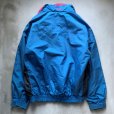 画像8: 【M/L】90s Columbia ナイロンジャケット 青緑■ビンテージ オールド レトロ アメリカ古着 コロンビア アウトドア ブルゾン