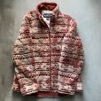 画像6: 【S/M】Woolrich ジップアップ フリースジャケット 紫 総柄■オールド ウールリッチ アメリカ古着 レディース