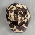 画像9: 【XL 60cm】Headwear ハンティング キャップ ダックカモ 迷彩 茶色■ビンテージ オールド アメリカ古着 帽子 80s/90s