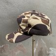 画像2: 【XL 60cm】Headwear ハンティング キャップ ダックカモ 迷彩 茶色■ビンテージ オールド アメリカ古着 帽子 80s/90s