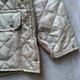 画像4: 【L】Belstaff スタンドカラー キルティングライナージャケット ベージュ 無地■ビンテージ オールド ヨーロッパ古着 ベルスタッフ