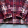 画像6: 【S】70s Woolrich ウールシャツジャケット 紫チェック■ビンテージ オールド レトロ アメリカ古着 USA製 ウールリッチ ボックス