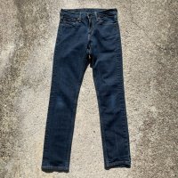 【W30 L32】SALE!! Levi's リーバイス511 スキニーデニムパンツ 濃紺■アメリカ古着 スリム ストレート ストレッチ素材 レディース ストア 現在 1,900円