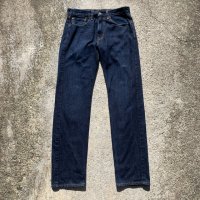 【W32 L34】Levi's 505 デニムパンツ 濃紺■アメリカ古着 リーバイス ジーパン テーパード フロントジップ