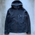 画像1: 【M/L】Mountain Hard Wear 内装フリース ウールジャケット パーカー ダークグレー■アメリカ古着 マウンテンハードウェア フード (1)