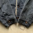 画像5: 【M/L 42】USA製 Levi's 70605 裏ボア コーデュロイジャケット ネイビー 紺■ビンテージ アメリカ古着 70s/80s リーバイス アメリカ製