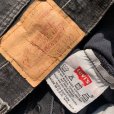 画像7: 【W34】90s USA製 Levi's 501 ブラックデニムパンツ■ビンテージ オールド アメリカ古着 リーバイス ジーパン ストレート オリジナル 後染