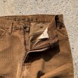 画像3: 【W31】USA製 Levi's リーバイス カットオフ コーデュロイパンツ ブラウン 茶色■ビンテージ オールド アメリカ古着 7分丈 646 80s 