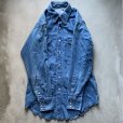 画像6: 【S/M】70s USA製 Wrangler 長袖デニム ウエスタンシャツ■ビンテージ オールド アメリカ古着 アメリカ製 ラングラー カウボーイ