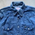 画像3: 【S/M】70s USA製 Wrangler 長袖デニム ウエスタンシャツ■ビンテージ オールド アメリカ古着 アメリカ製 ラングラー カウボーイ