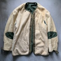 【S/M】M-51 フィールドジャケット ウールパイルライナー■ビンテージ ミリタリー カーディガン アメリカ古着 米軍実物 50s-60s No.2 