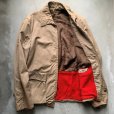 画像6: 【S/M】ボロ 50s-60s BUTWIN ジップアップ スポーツジャケット ベージュ■ビンテージ オールド レトロ アメリカ古着 バトウィン コットン