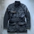 画像1: 【XS/S】イングランド製 Belstaff トライアルマスター ジャケット ブラック 黒■ビンテージ オールド レトロ UK古着 70s/80s ベルスタッフ (1)