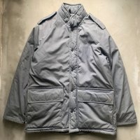 【L】USA製 Golden Fleece 中綿ジャケット グレー■ビンテージ オールド レトロ アメリカ古着 70s/80s ポストマン ウィンターコート 