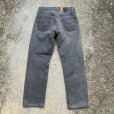 画像8: 【W30】80s-90s USA製 Levi's 501 ブラックデニムパンツ 黒 グレー■ビンテージ オールド アメリカ古着 リーバイス 先染め オリジナル