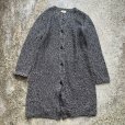 画像1: 【Ladies】Talbots ロングニット カーディガン ウール グレー ミックス■ビンテージ オールド レトロ アメリカ古着 セーター コート (1)