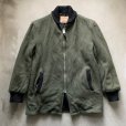 画像1: 【XS/S or Ladies】60s Lakeland ウールジャケット オリーブ■ビンテージ オールド レトロ アメリカ古着 クリッカー ファラオコート 50s  (1)