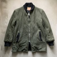 【XS/S or Ladies】60s Lakeland ウールジャケット オリーブ■ビンテージ オールド レトロ アメリカ古着 クリッカー ファラオコート 50s 