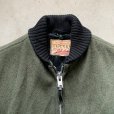 画像2: 【XS/S or Ladies】60s Lakeland ウールジャケット オリーブ■ビンテージ オールド レトロ アメリカ古着 クリッカー ファラオコート 50s 