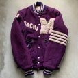 画像5: 【S】USA製 Ripon Jackets ウールスタジャン 紫■ビンテージ オールド レトロ アメリカ古着 80s アワードジャケット バーシティ