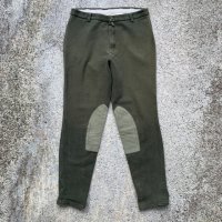 【W29〜W32】Devon-Aire ジョッパーズパンツ オリーブ グレー■ビンテージ オールド レトロ アメリカ古着 レディース ストレッチ素材