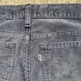 画像8: 【W33 L32】90s USA製 Levi's 519 リーバイス コーデュロイパンツ 青グレー■ビンテージ オールド アメリカ古着 スリム ストレート