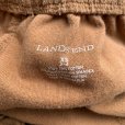 画像3: 【W24〜W30 XS】LANDS'END コーデュロイ ウエストゴム テーパード イージーパンツ 茶色■ビンテージ オールド アメリカ古着 レディース