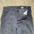 画像3: 【W33 L32】90s USA製 Levi's 519 リーバイス コーデュロイパンツ 青グレー■ビンテージ オールド アメリカ古着 スリム ストレート