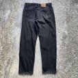 画像7: 【W38】90s Levi's 550 ブラックデニムパンツ 黒■ビンテージ アメリカ古着 リーバイス ジーパン ジーンズ テーパード オリジナル 後染め