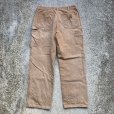 画像6: 【W33】carhartt ダック地 ペインターパンツ ブラウン 茶色■アメリカ古着 カーハート ワークパンツ