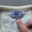 画像5: 【S/M】70s-80s IZOD LACOSTE Vネック アクリルニット セーター 白■ビンテージ オールド アメリカ古着 USA製 ラコステ ワンポイント 