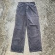 画像1: 【W28】Polo Jeans デニム ペインターパンツ 後染め グレー■ビンテージ オールド アメリカ古着 レディース ローライズ ポロジーンズ (1)