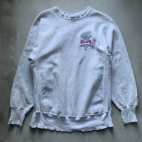 【L】メキシコ製 Champion 刺繍 リバースウィーブ スウェット ライトグレー■ビンテージ オールド アメリカ古着 90s チャンピオン