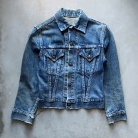 【Boys or Kids】60s Levi's 557B 3rd デニムジャケット■ビンテージ アメリカ古着 ボーイズ ビッグE ジージャン リーバイス トラッカー