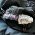 画像6: 【M/L】USA製 ALPHA INDUSTRIES MA-1 フライトジャケット ブラック 黒無地■ビンテージ オールド アメリカ古着 アルファ レプリカ