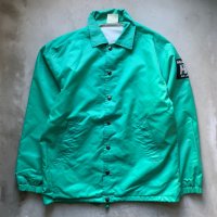 【L】Helly-Hansen 裏地付き ナイロンジャケット ミントグリーン■ビンテージ オールド アメリカ古着 90s スポーツウェア ヘリーハンセン