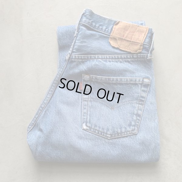 画像1: 【W29(W28相当)】80s USA製 Levi's 501 赤耳 デニムパンツ■ビンテージ オールド アメリカ古着 リーバイス ジーパン オリジナル